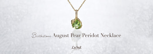 August - Peridot Birthstone Necklace