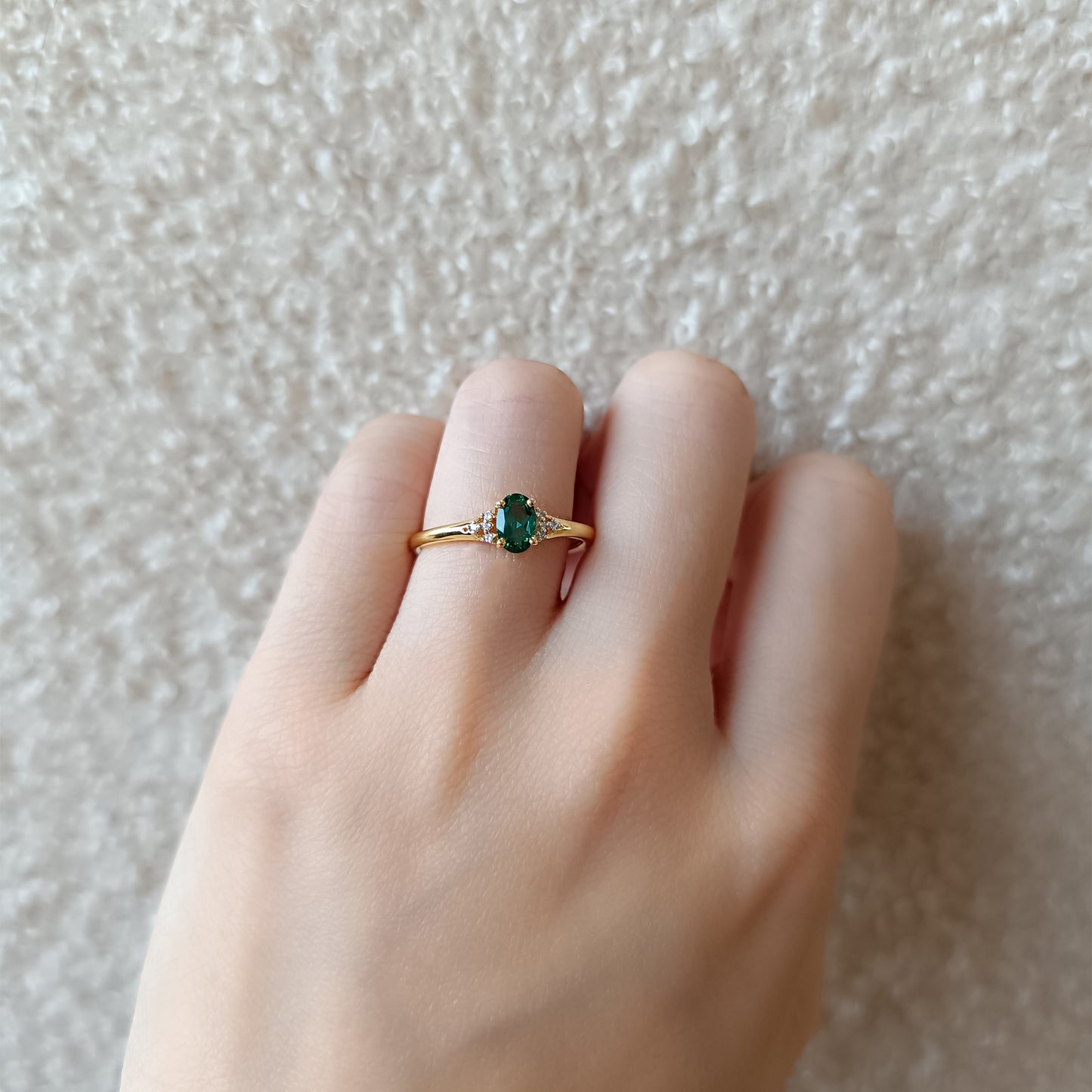 Peridot Custom Gemstone Ring