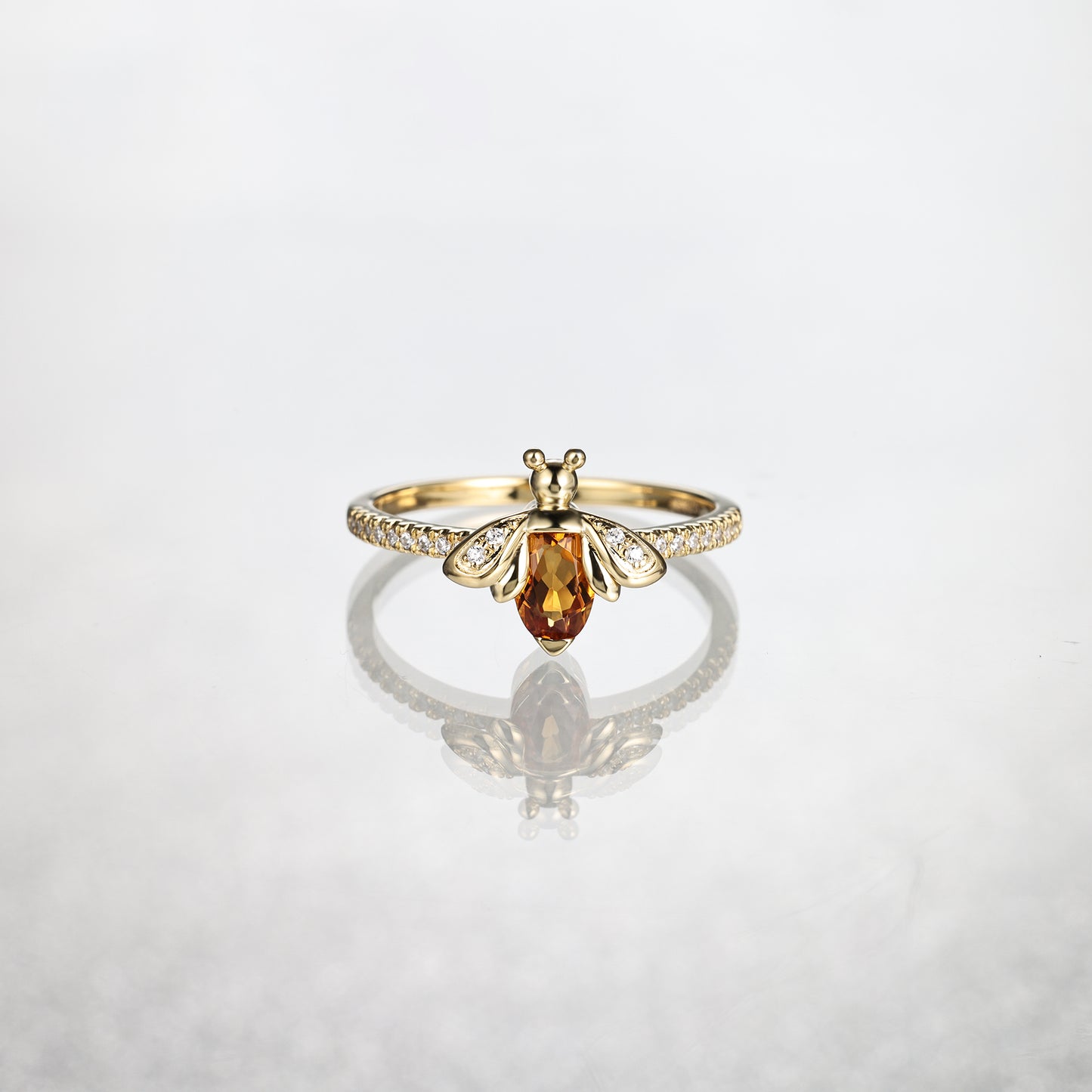 Honey Bee Diamond Ring