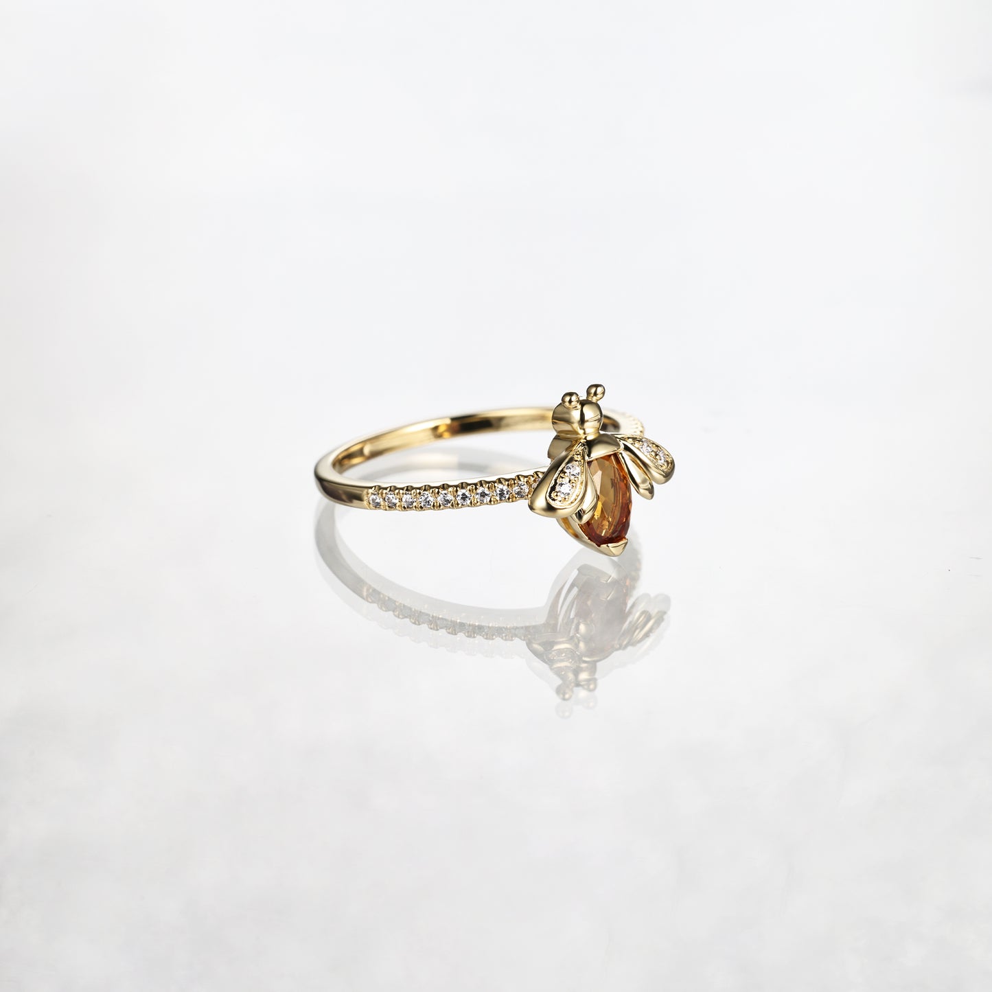 Honey Bee Diamond Ring