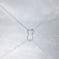18K Gold Horse Shoe Diamond Necklace