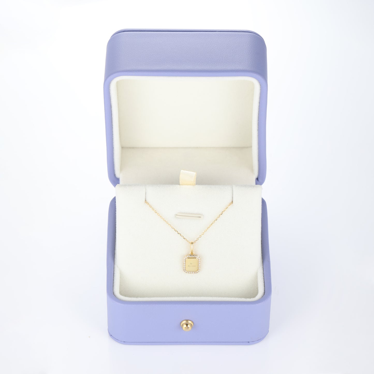 Engraved Tag Pendant
