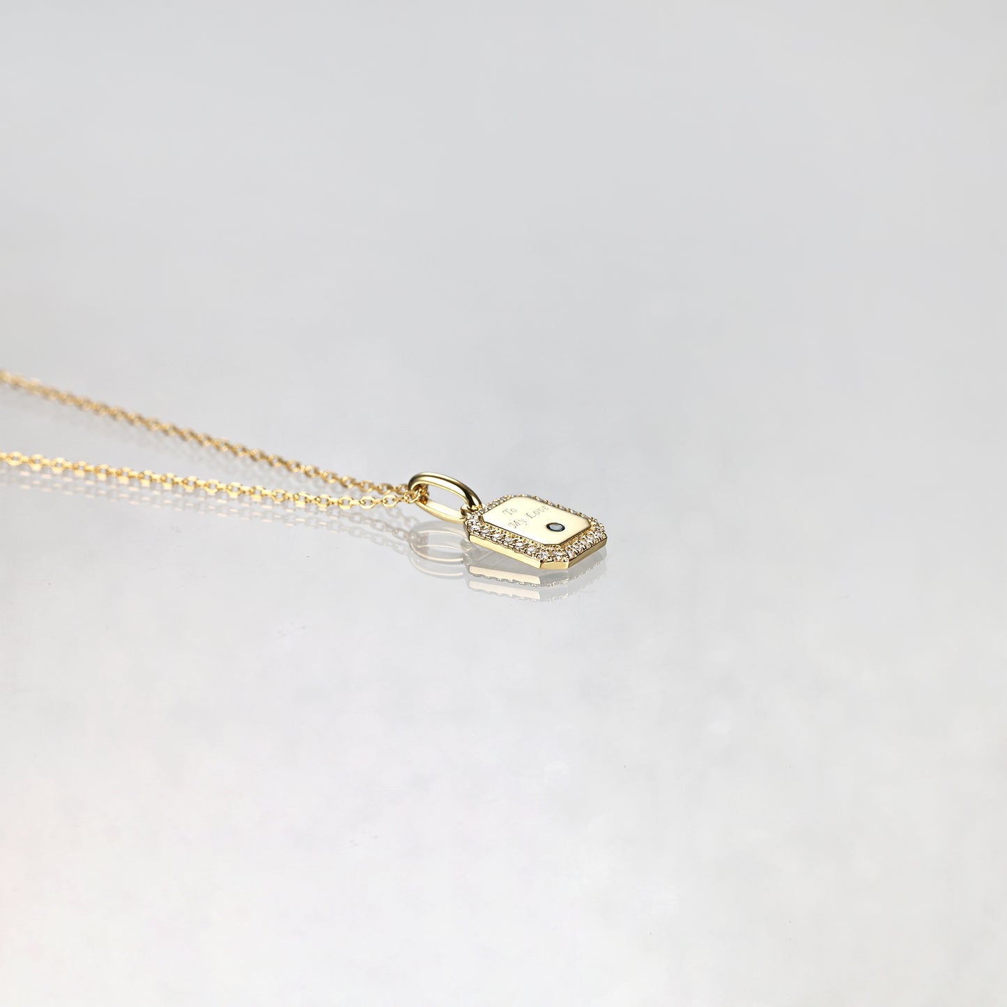 Mini Square Necklace