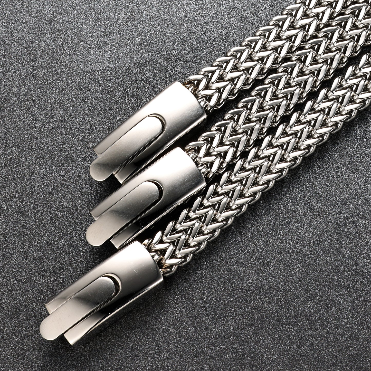 Double Wheat Chain Link Bracelet (B0012)