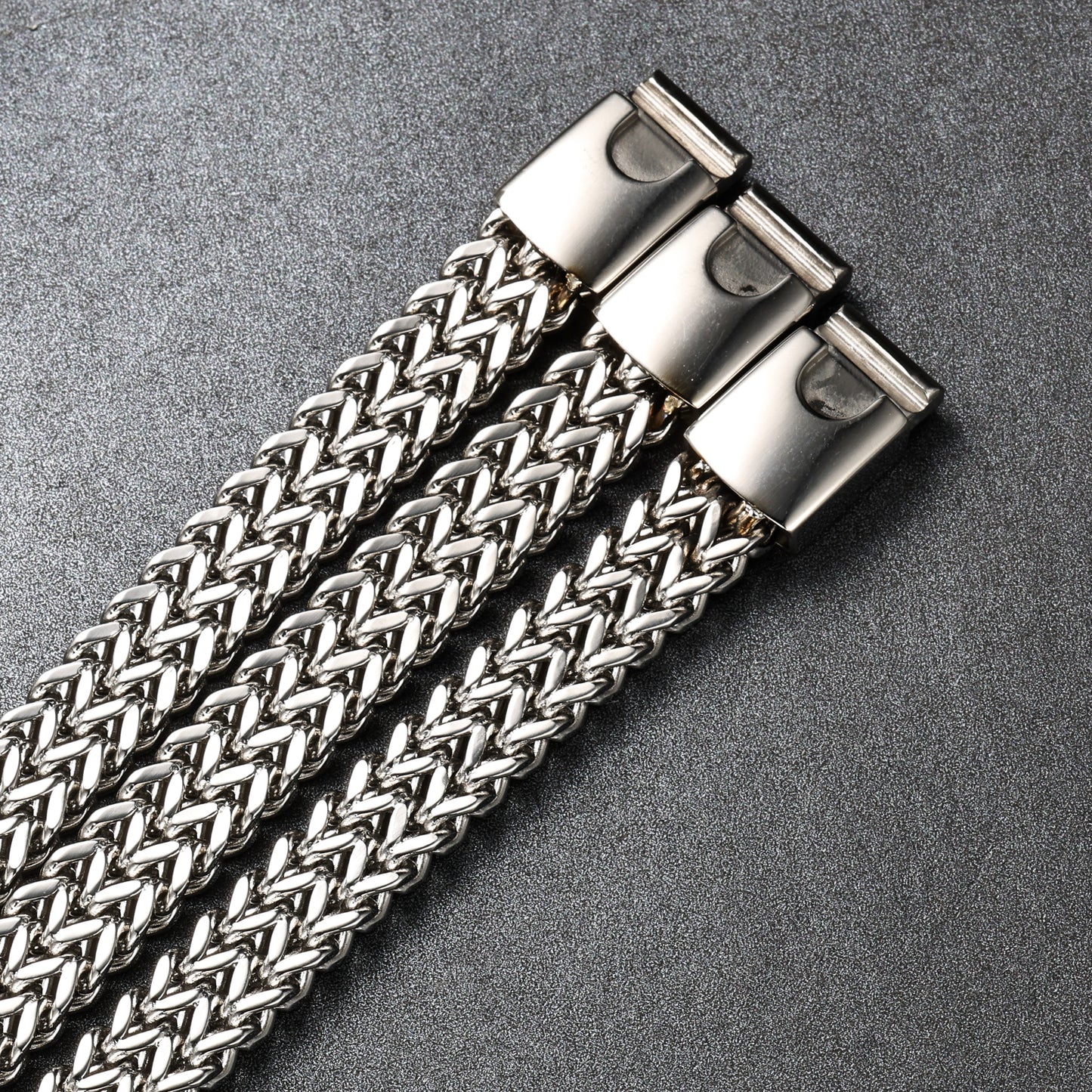 Double Wheat Chain Link Bracelet (B0012)