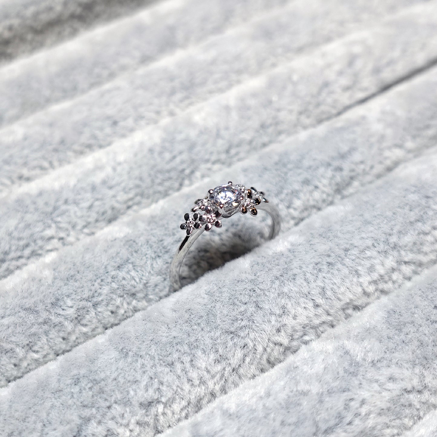 Forget Me Not Flower Ring