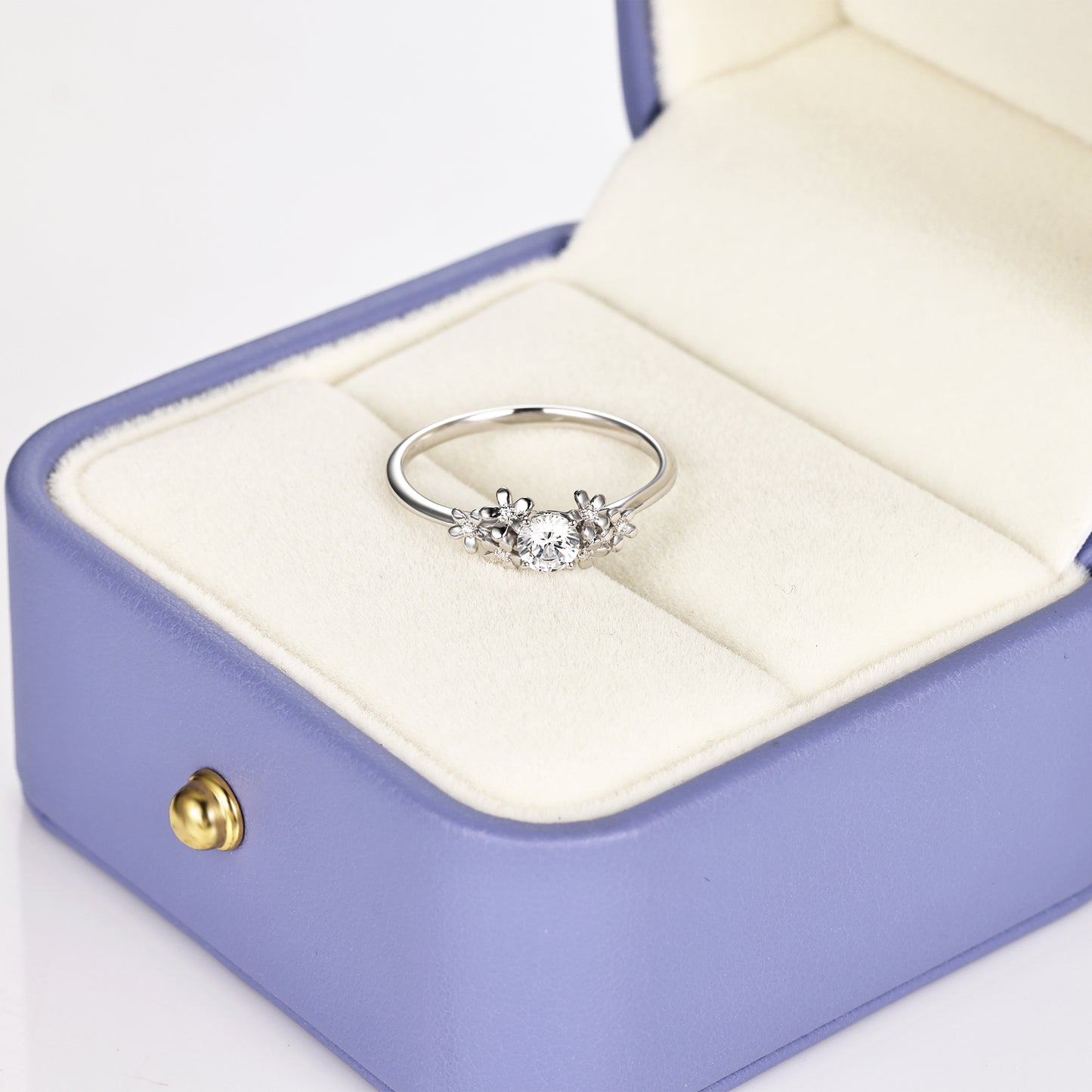 Forget Me Not Flower Ring