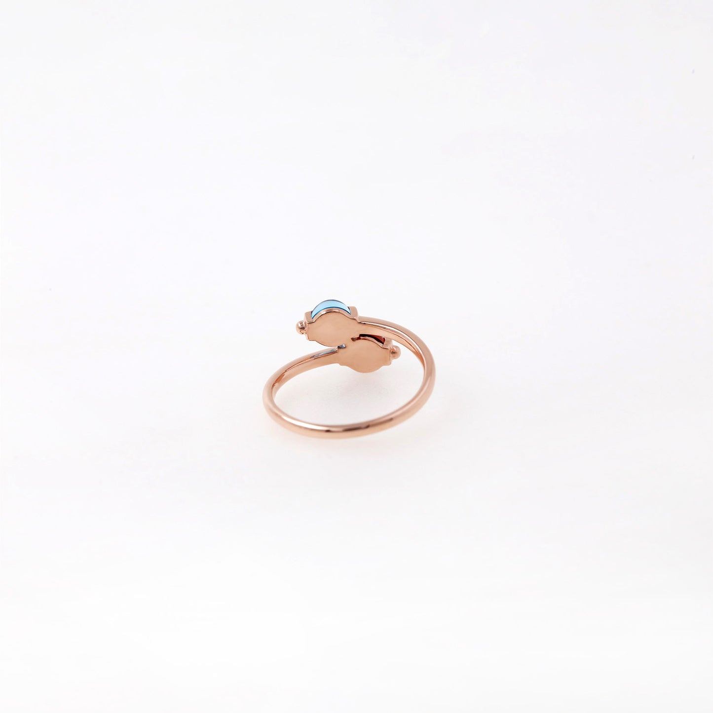 Garnet Topaz Cabochon Ring