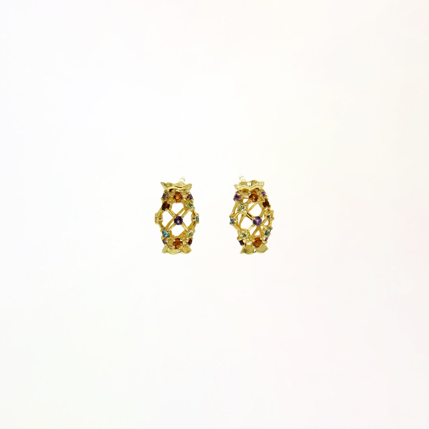 Colorful Gem Candy Earrings