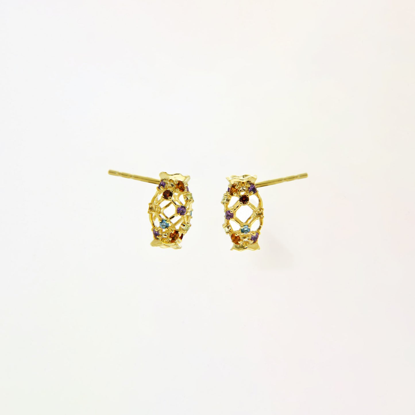 Colorful Gem Candy Earrings