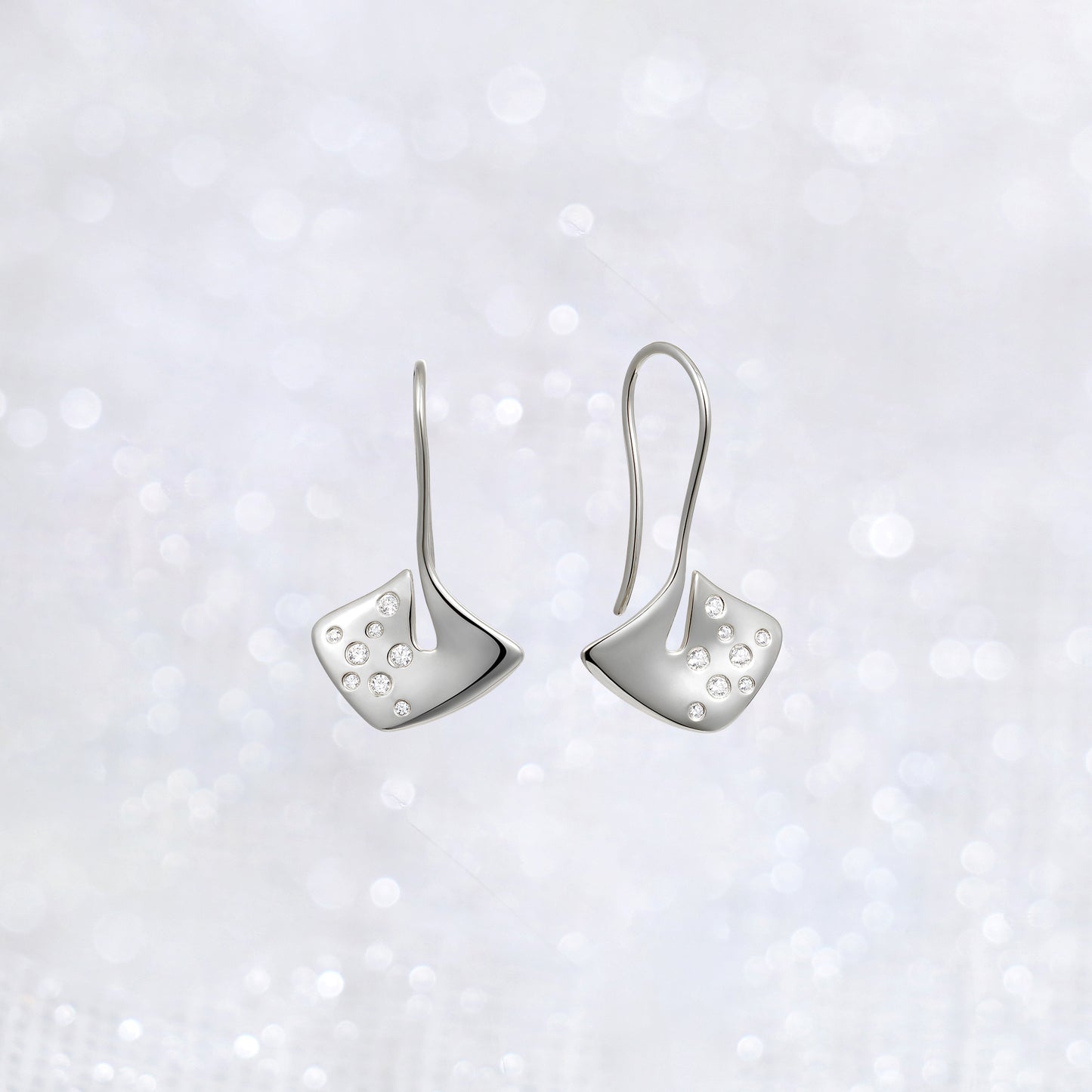String of Hearts Earrings