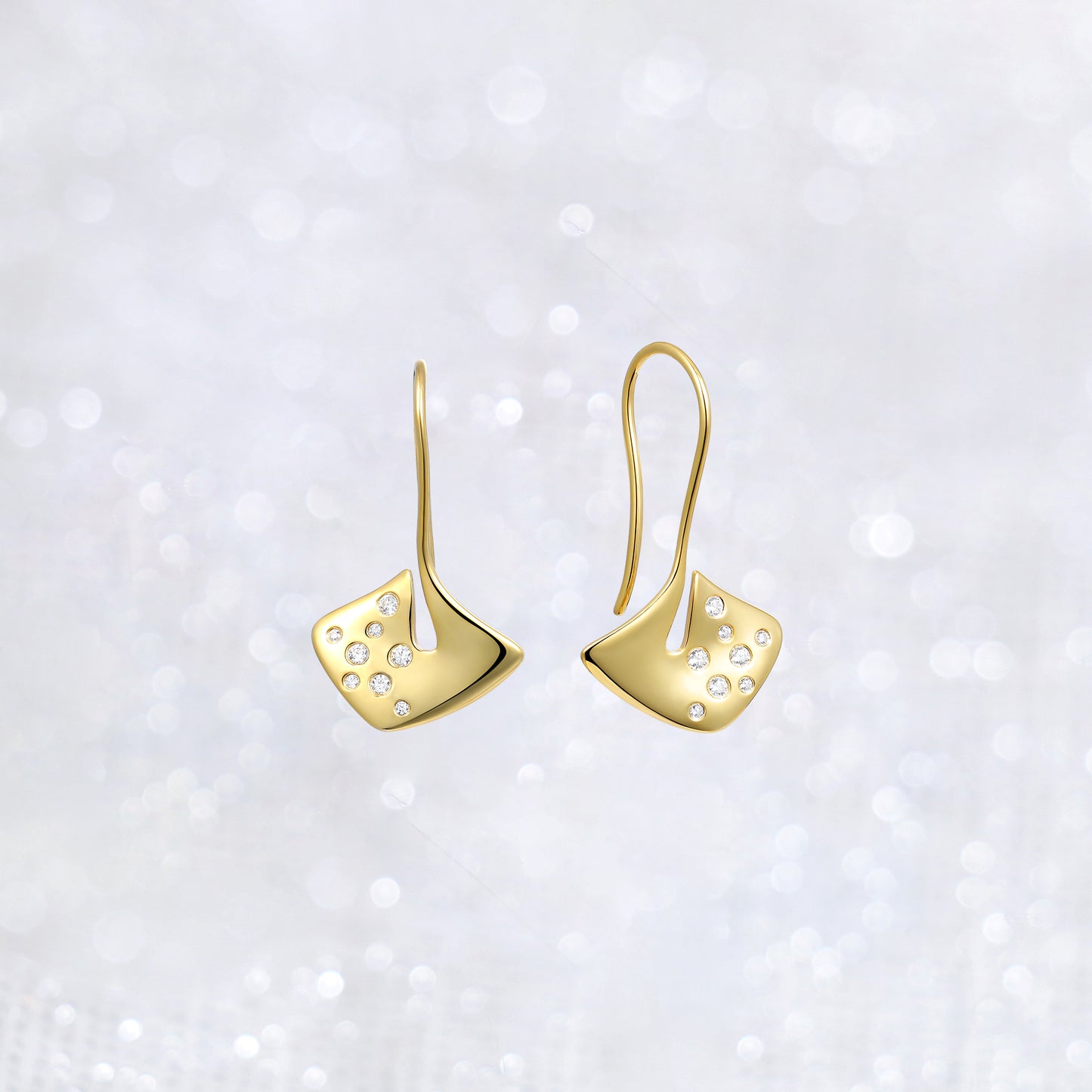 String of Hearts Earrings