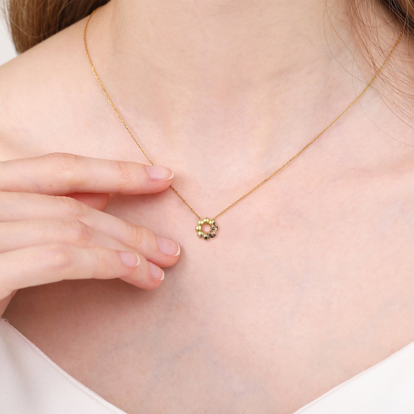 Pon de Ring Donut Necklace