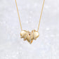 Twist Heart Diamond Necklace