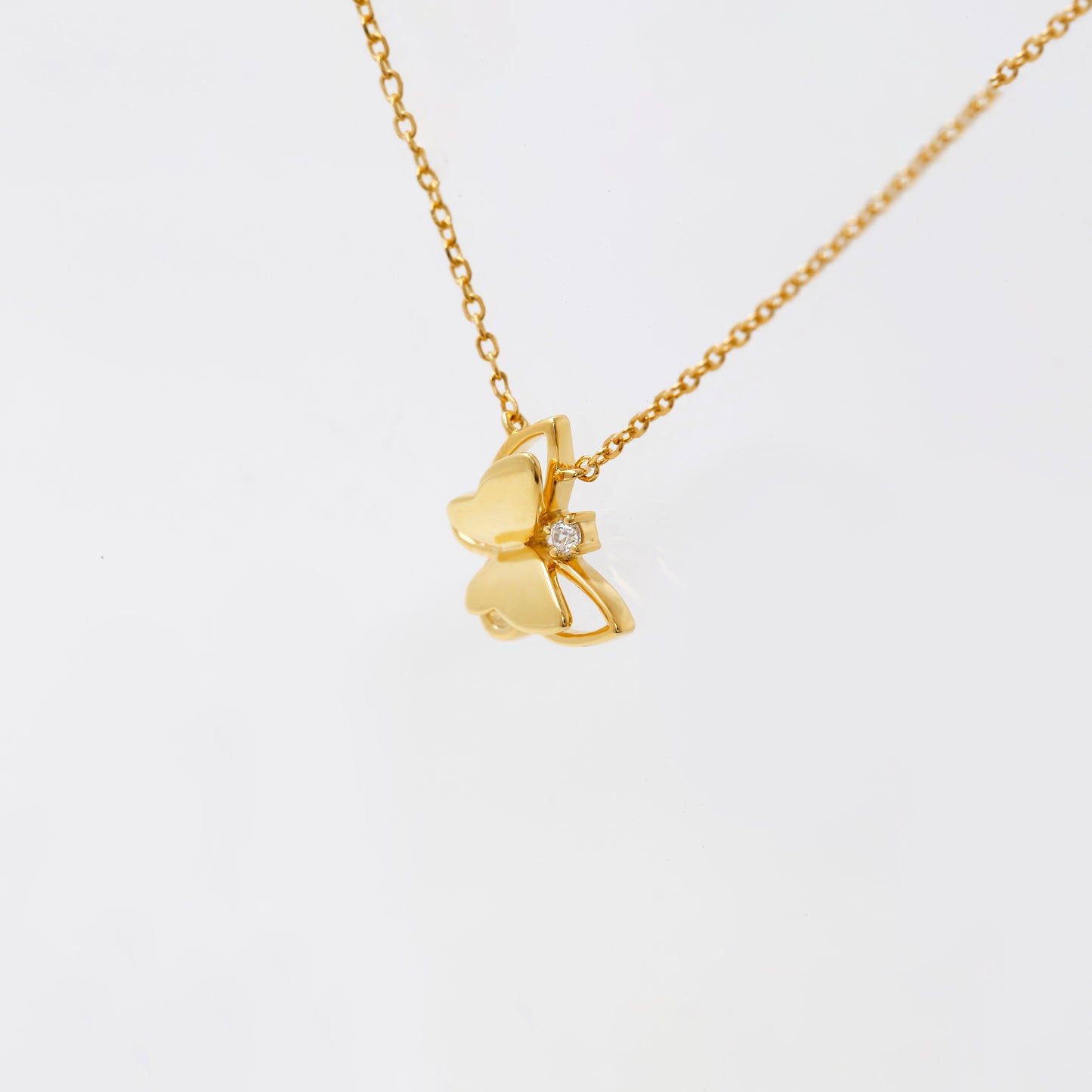 Butterfly Diamond Necklace