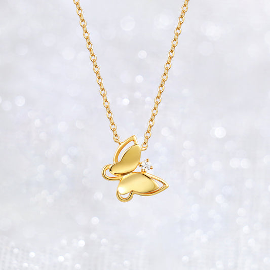 Butterfly Diamond Necklace