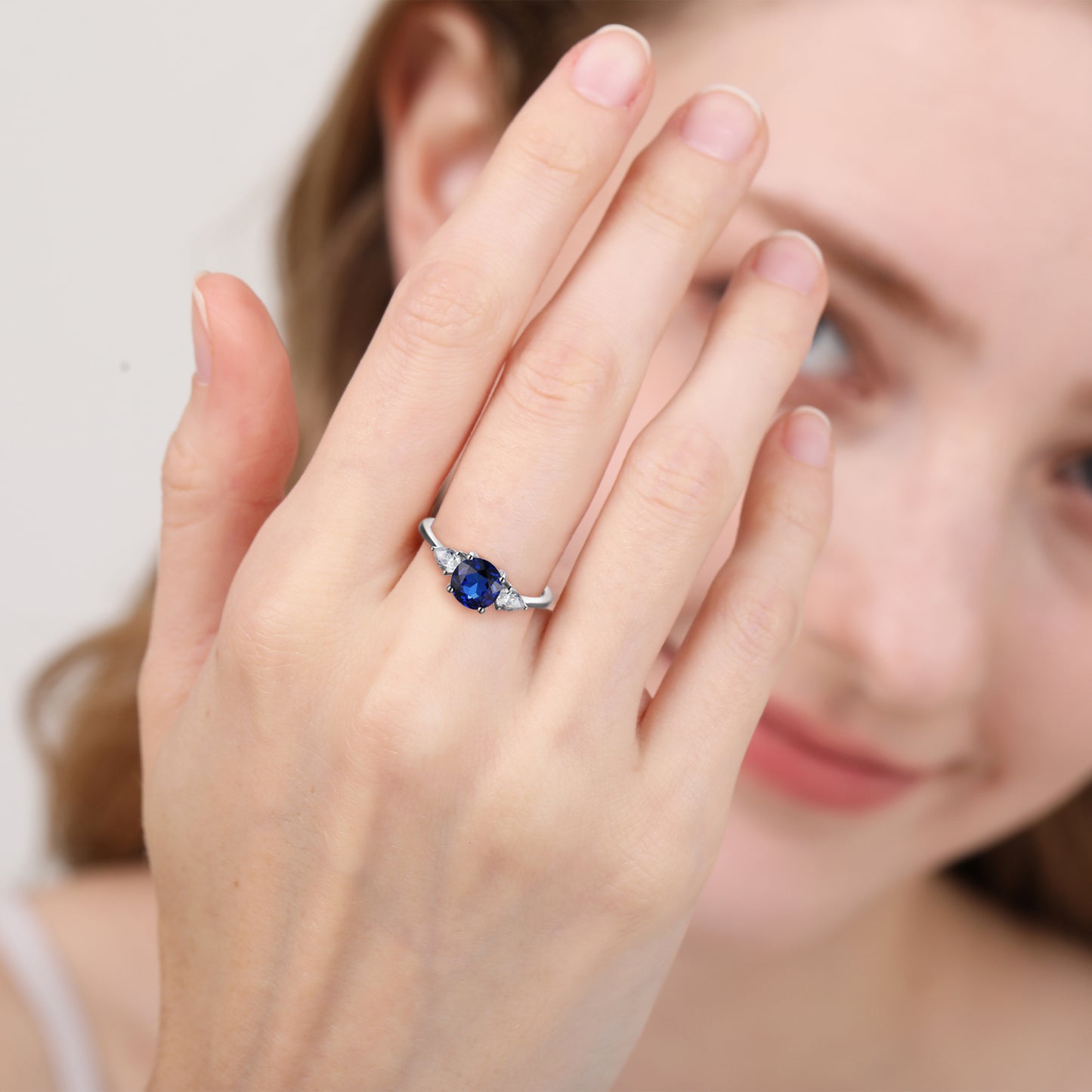 Three Stone Cubic Zirconia Proposal Ring
