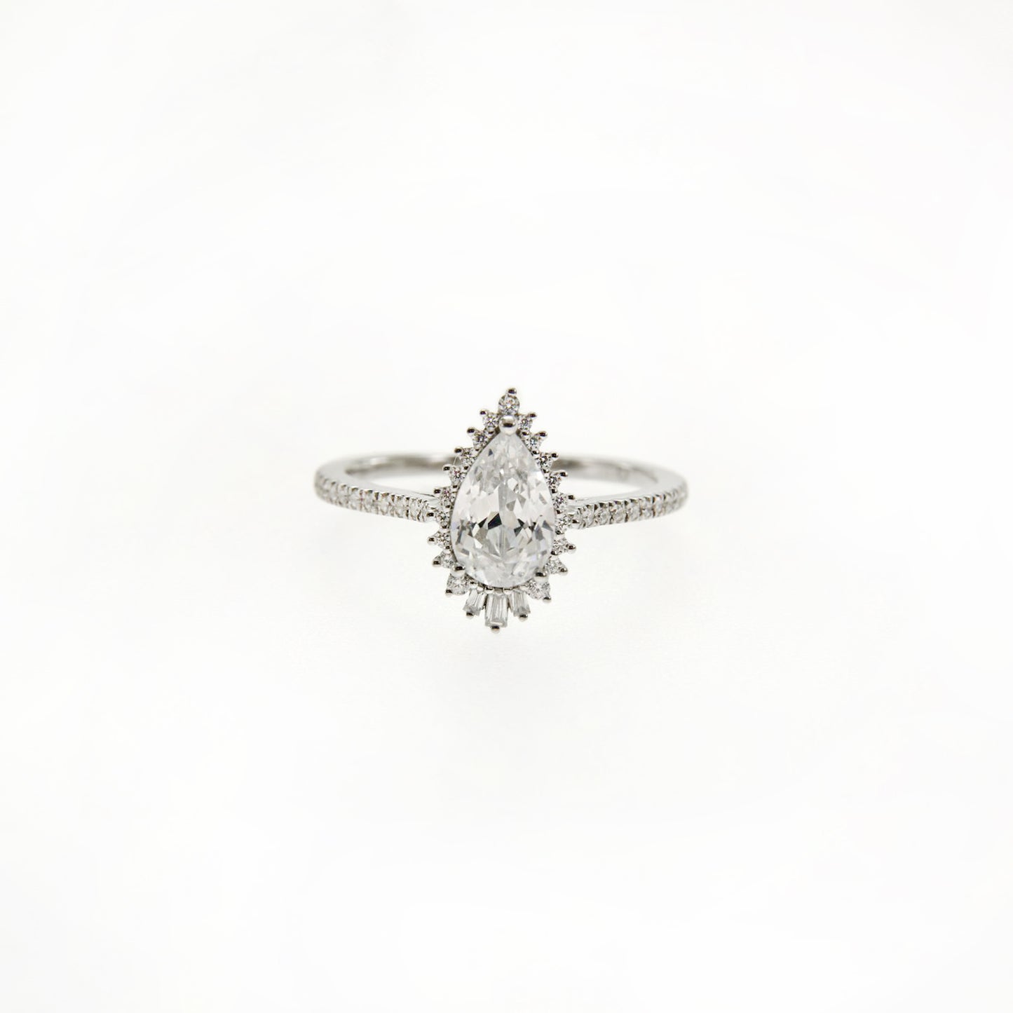 925S Sterling Silver Cubic Zirconia