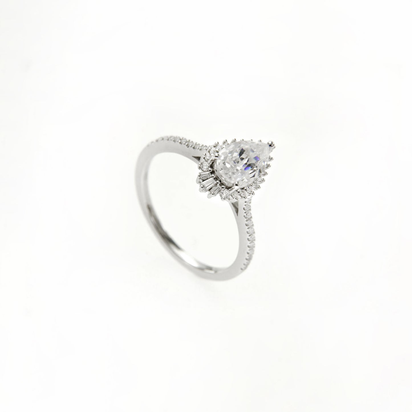 925S Sterling Silver Cubic Zirconia