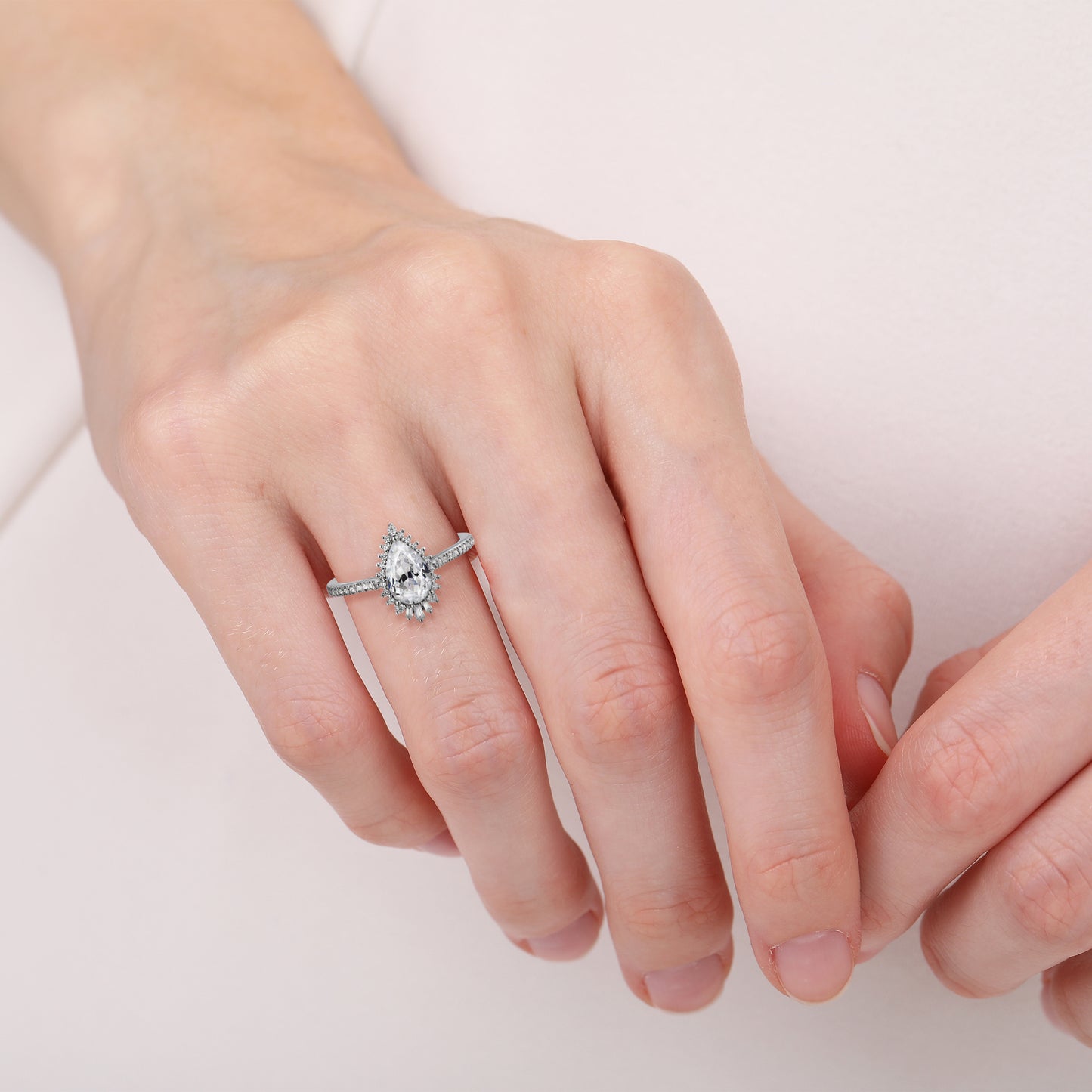 925S Sterling Silver Cubic Zirconia