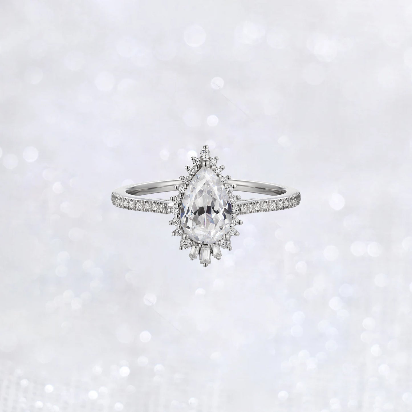 925S Sterling Silver Cubic Zirconia