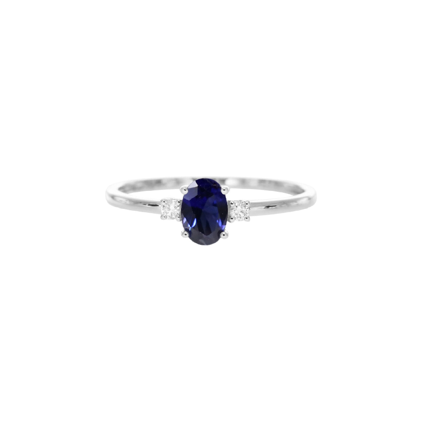 Morganite Diamond Shoulder Engagement Ring