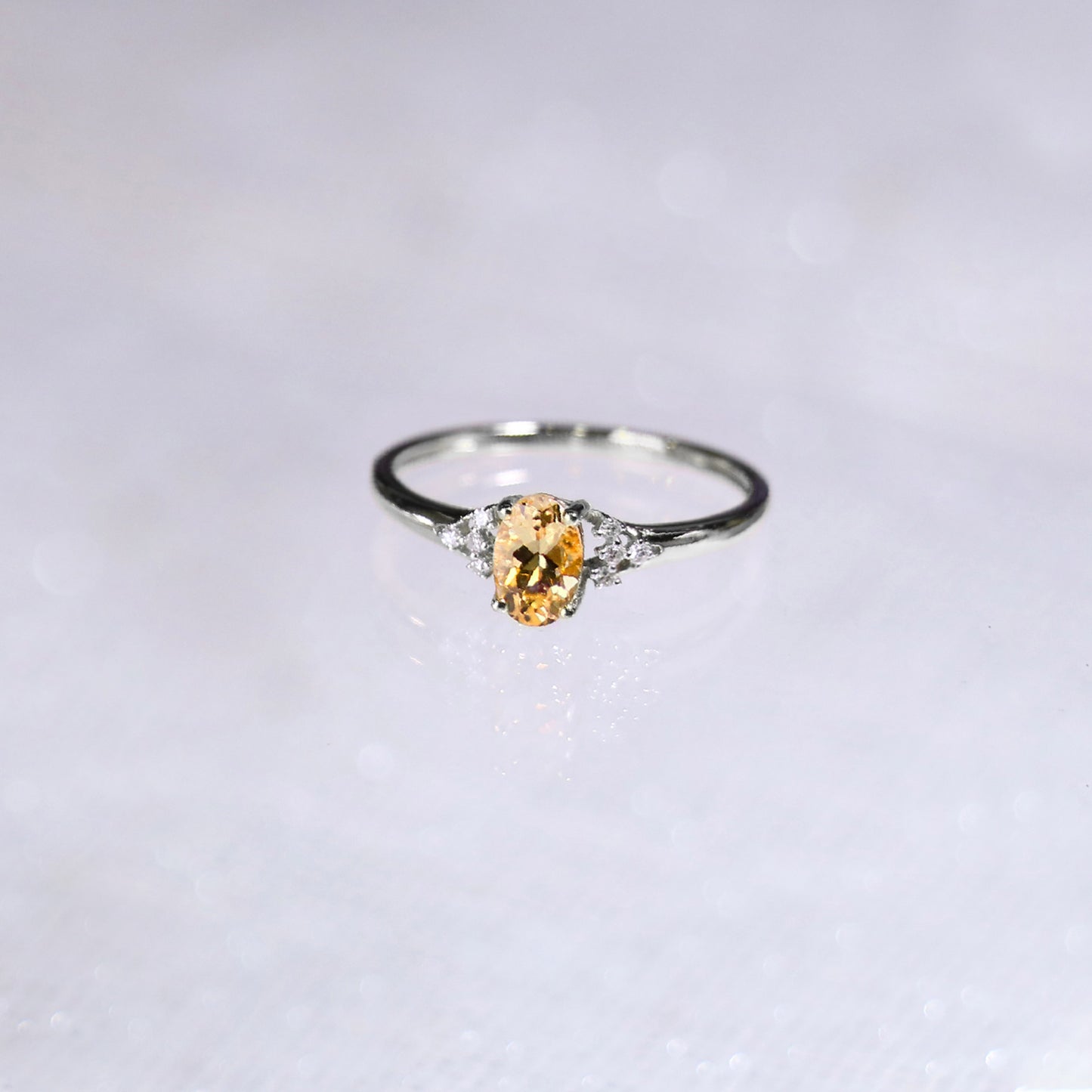 Citrine Custom Gemstone Ring