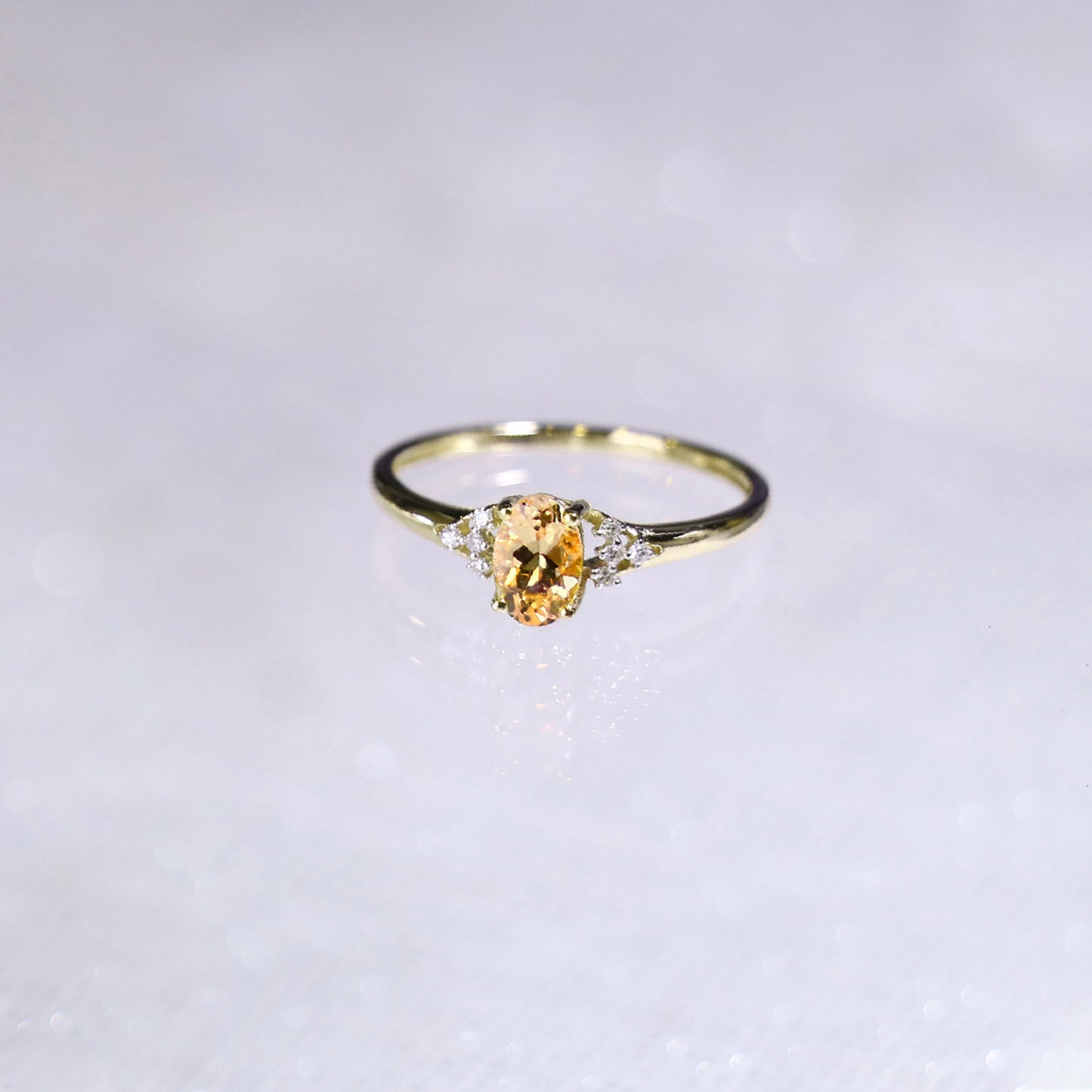 Citrine Custom Gemstone Ring