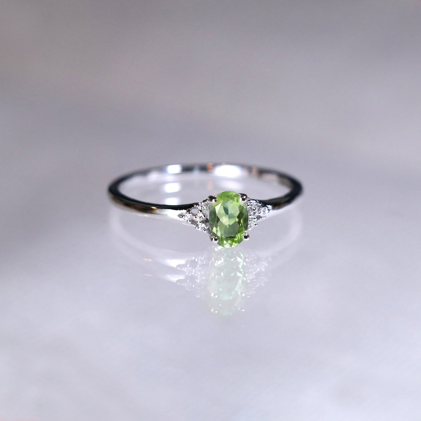 Peridot Custom Gemstone Ring
