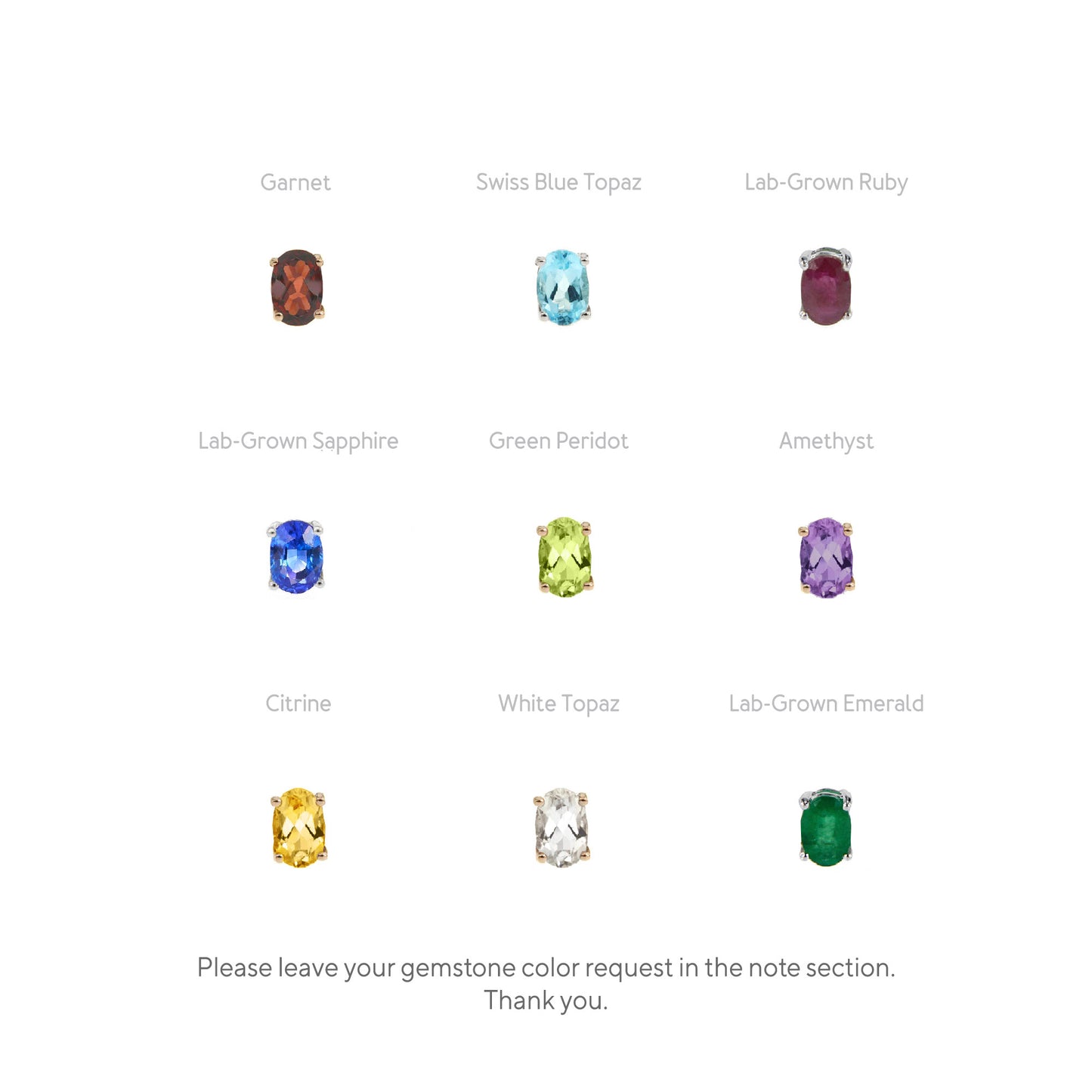 Peridot Topaz Two Stone Necklace