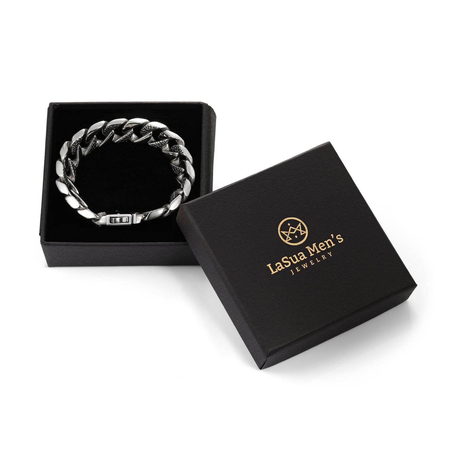 LaSua Men Jewelry Stainless Steel Bracelet (B0015)