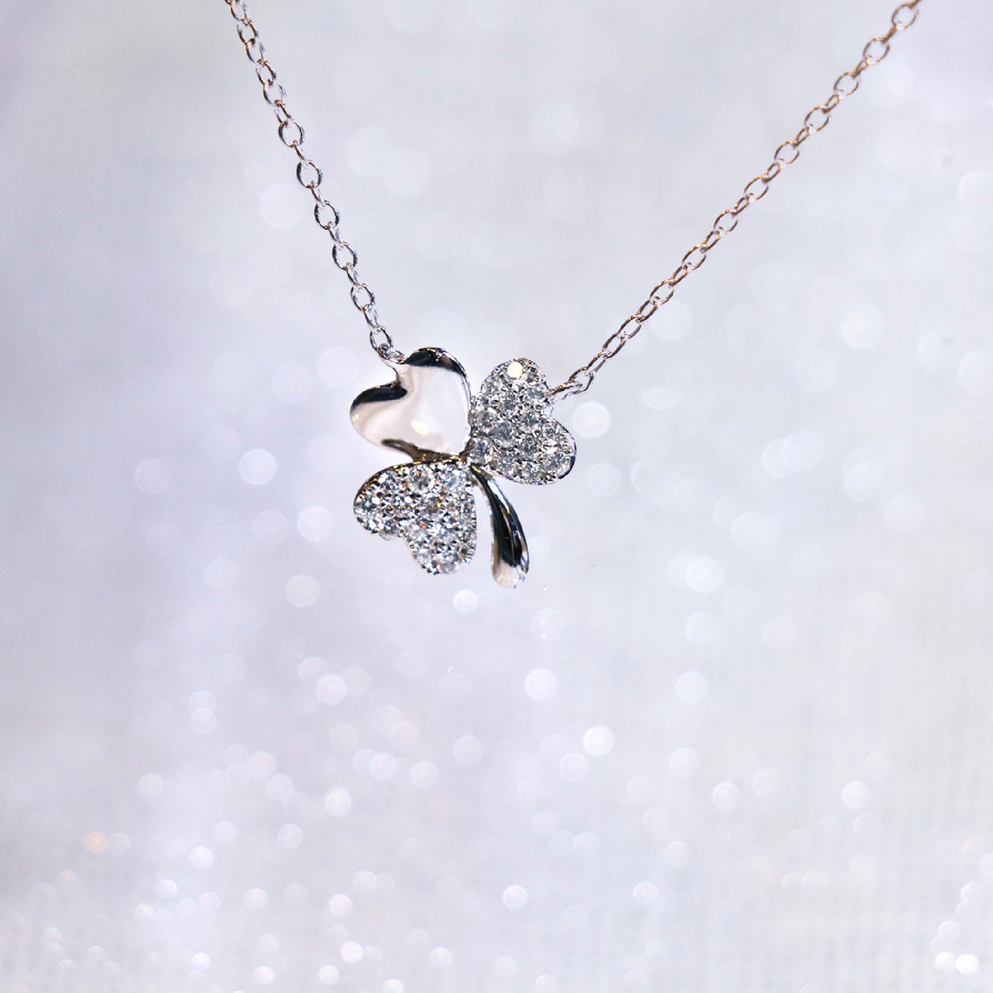 Three Leaf Clover Necklace