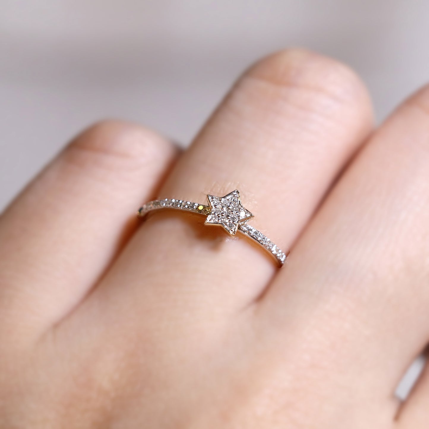 Lucky Star Diamond Ring