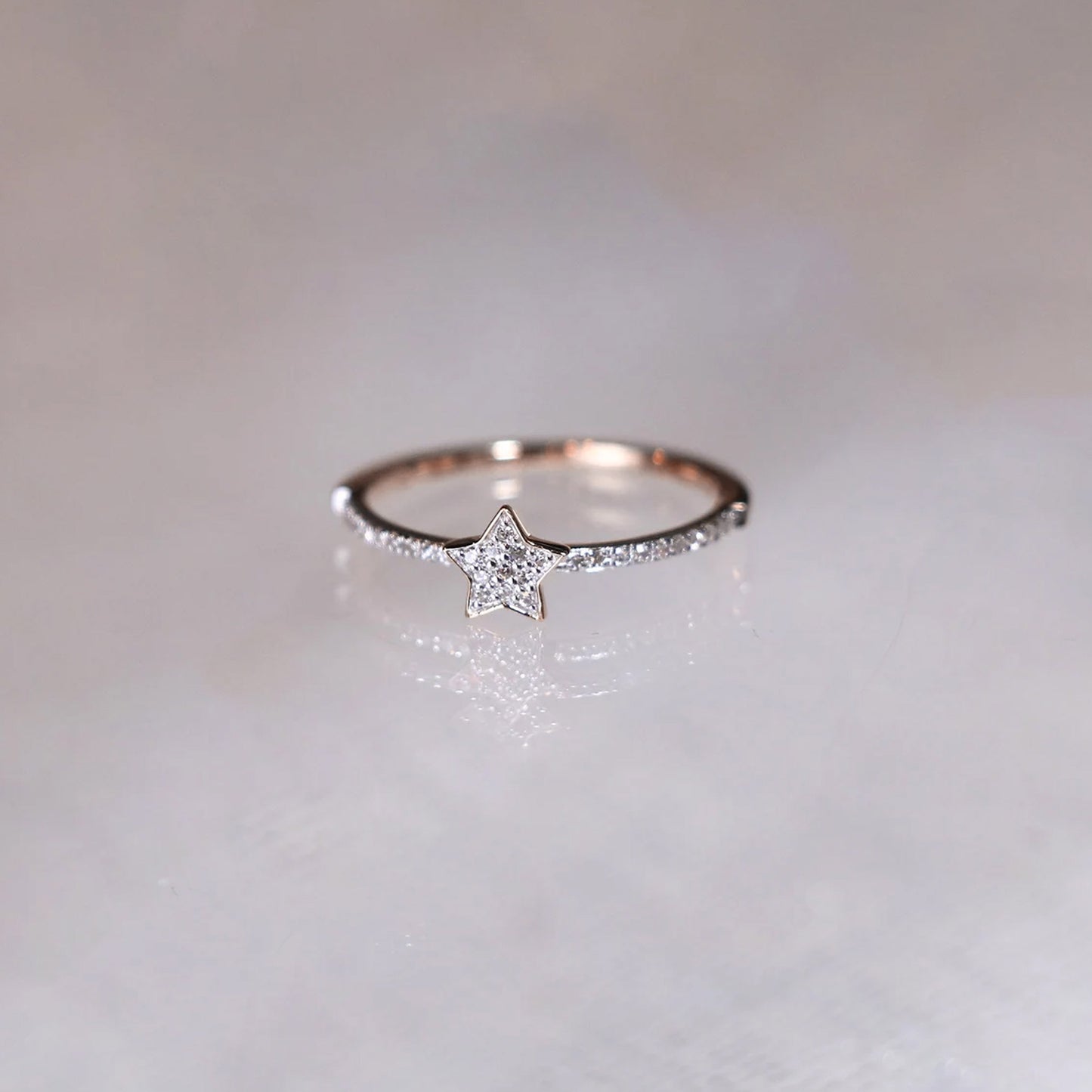 Lucky Star Diamond Ring
