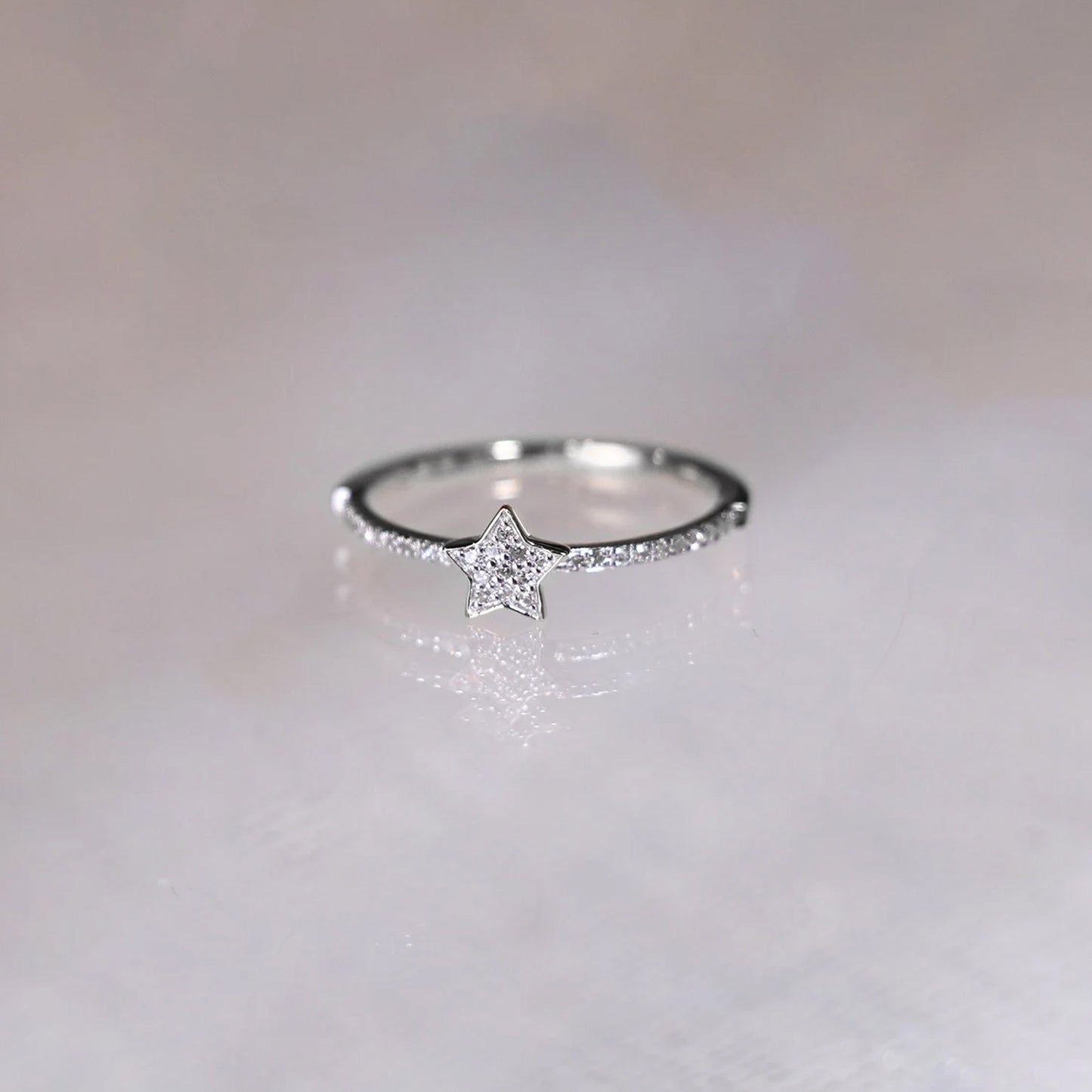 Lucky Star Diamond Ring