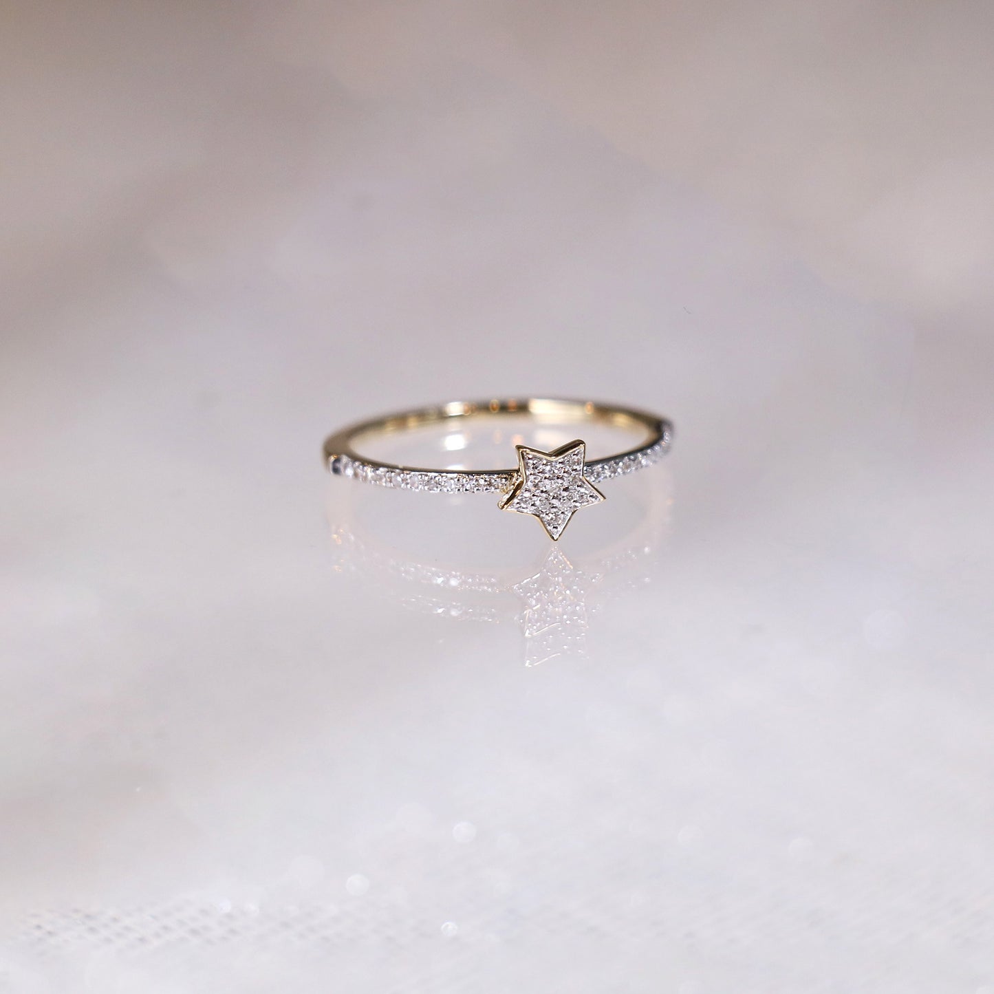 Lucky Star Diamond Ring