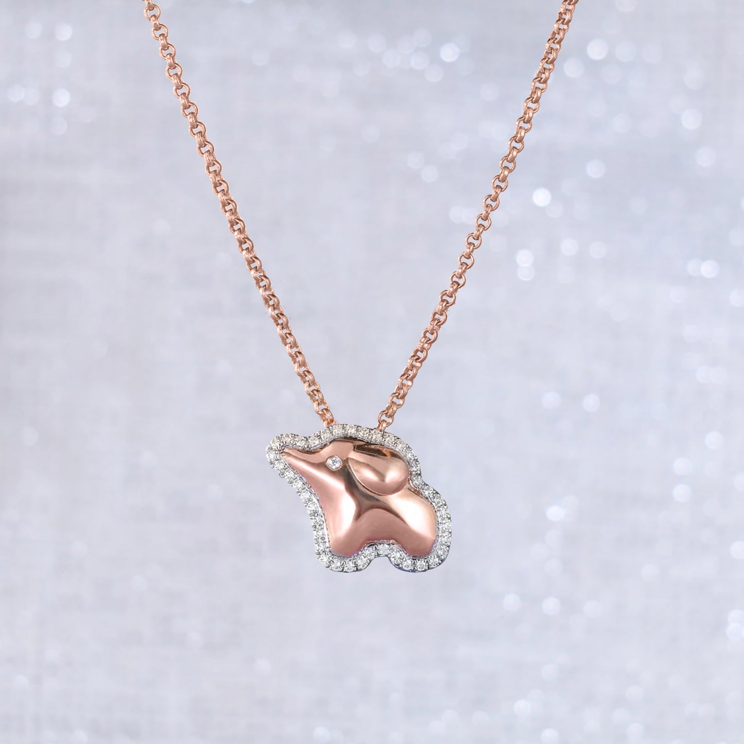 Baby Elephant Necklace