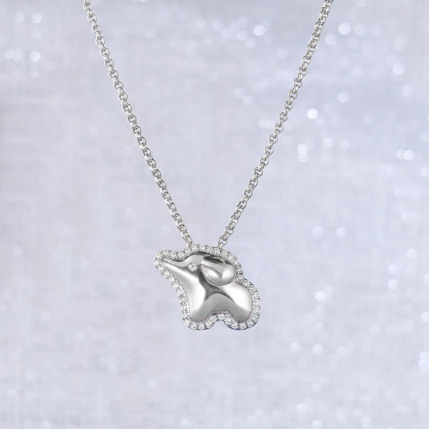 Baby Elephant Necklace