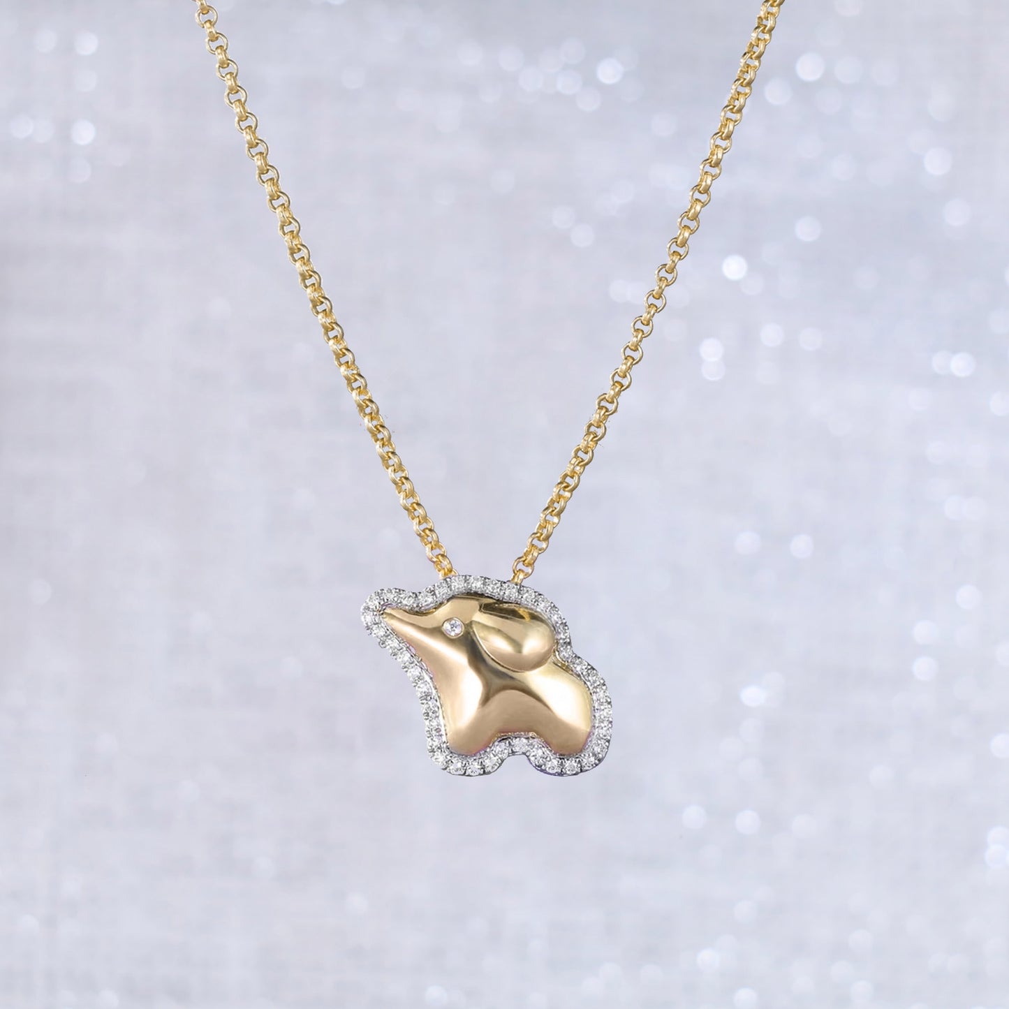 Baby Elephant Necklace