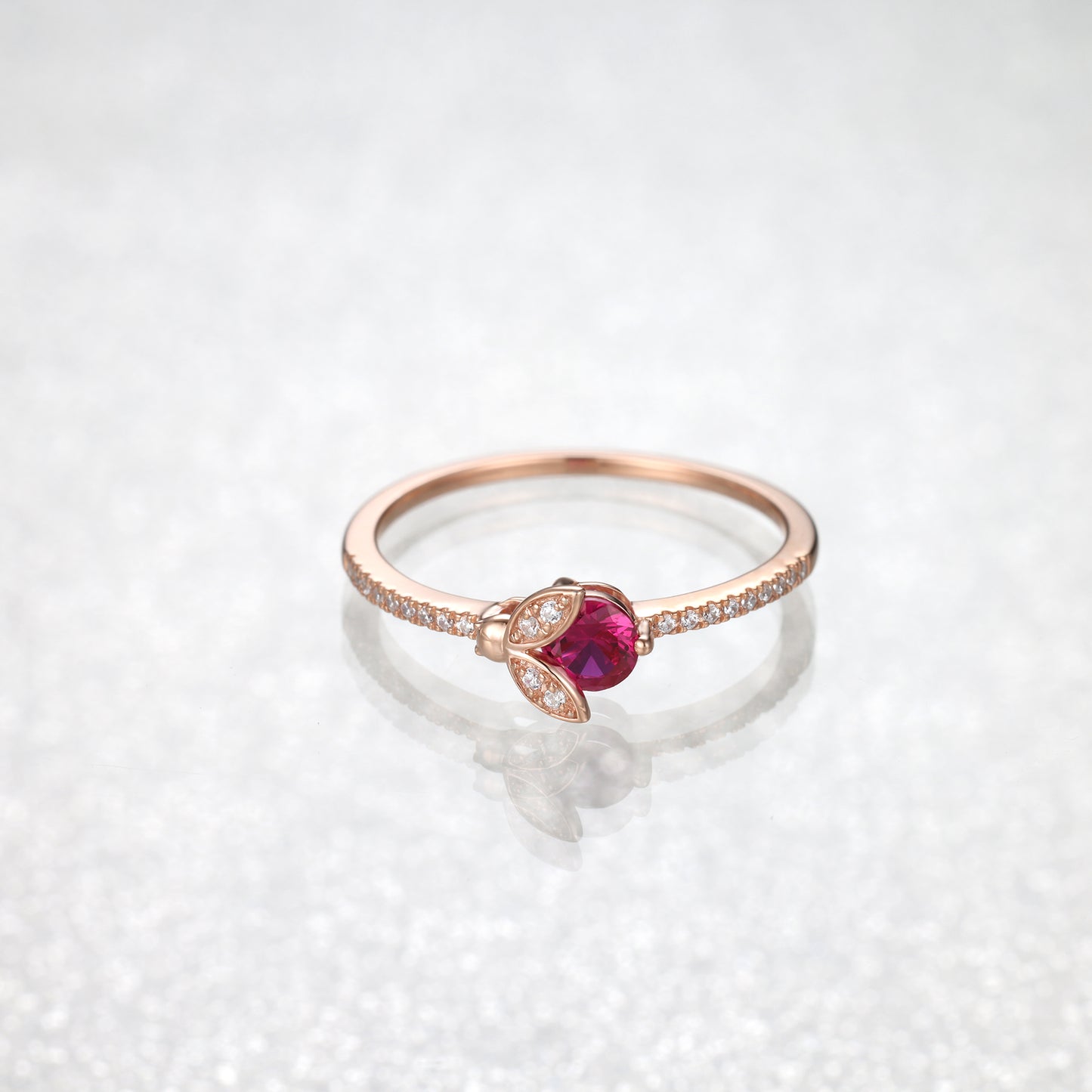 Ladybird Ladybug Diamond Ring