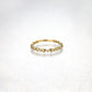 Solid Gold Heart Band Ring