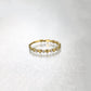Solid Gold Heart Band Ring