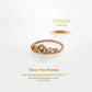 Rose Gold Princess Crown Ring