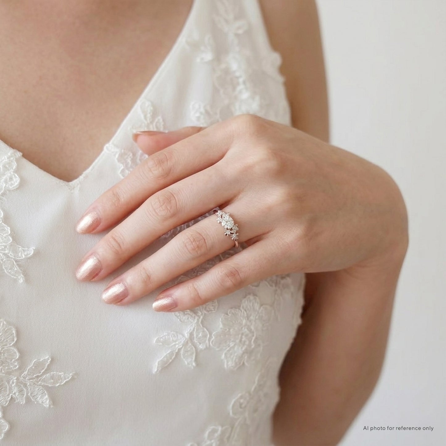 Forget Me Not Flower Ring