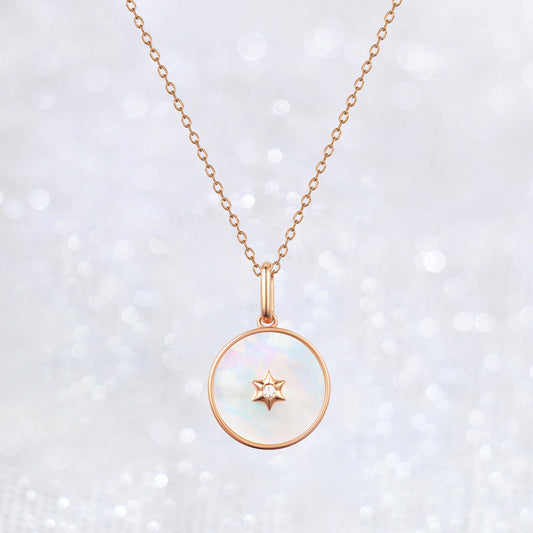 Star Mother of Pearl Pendant
