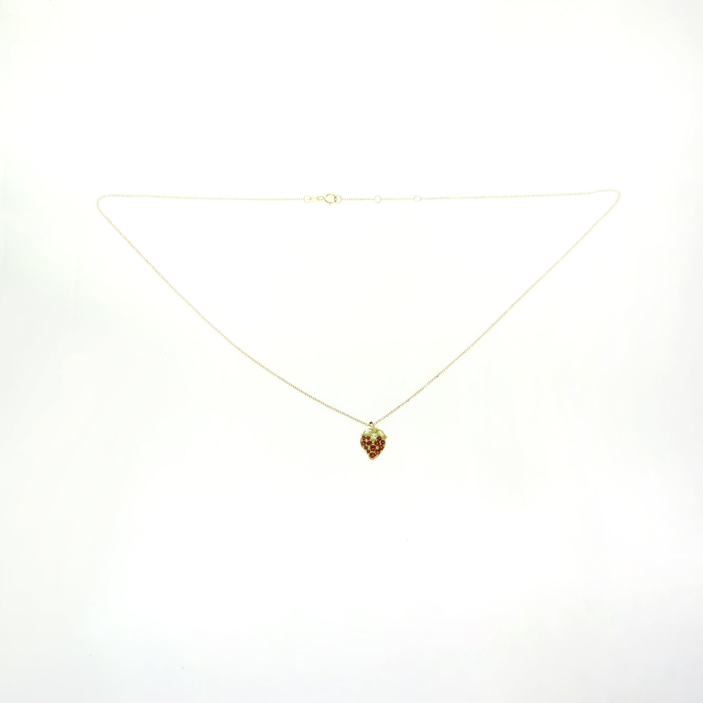 Strawberry Garnet Necklace
