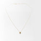 Solid Gold Christmas Bell Necklace
