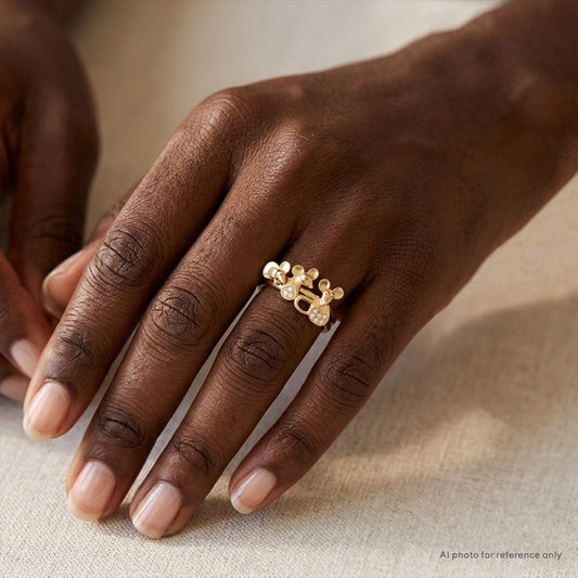 Trio Mouse Ring