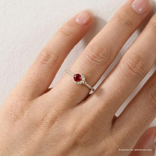 Ladybird Ladybug Diamond Ring