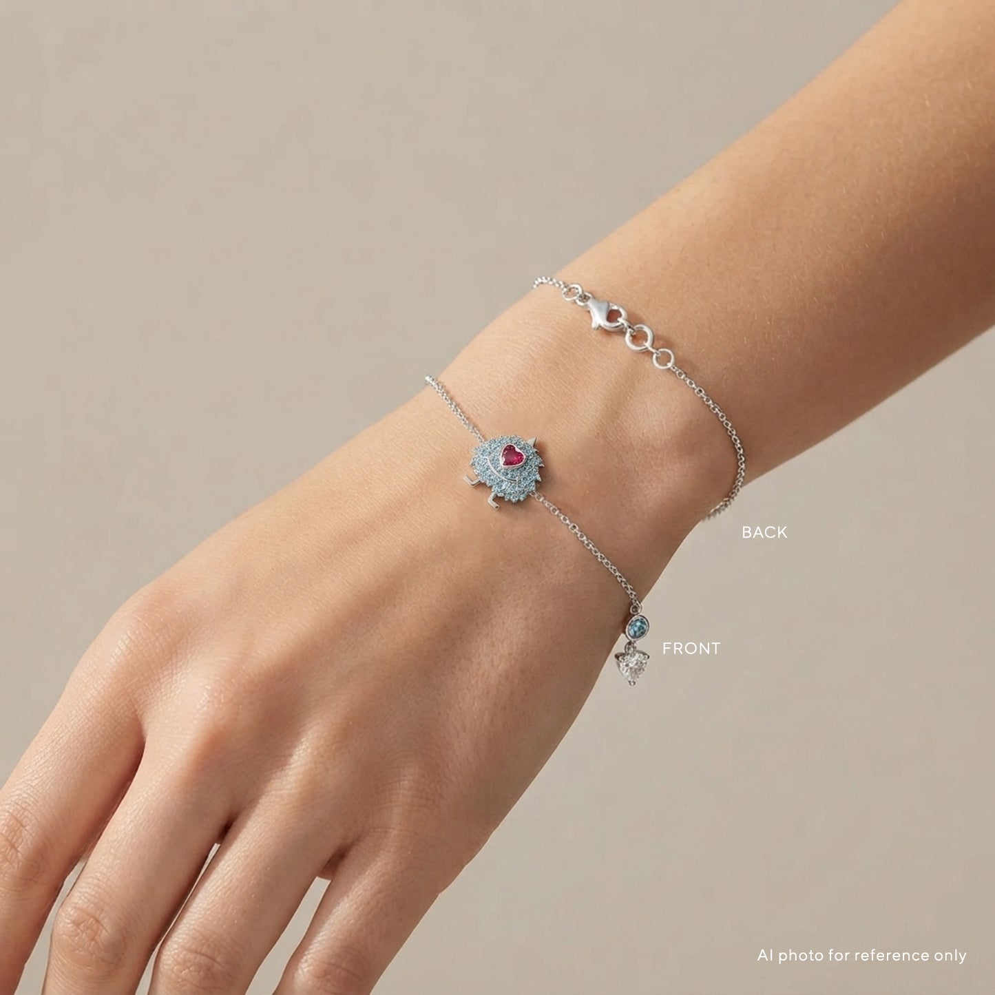 Little Blue Monster Bracelet
